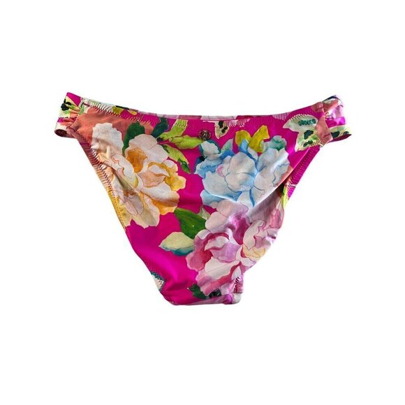 Sunshine 79 Women's Shirred Hipster Bikini Bottom, Size 6 - Picture 2 of 8